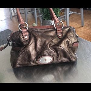 Fossil/ Maddox/ Satchel/ Aged Bronze/